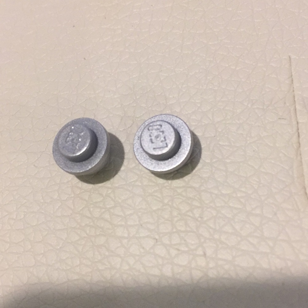 LEGO earring studs